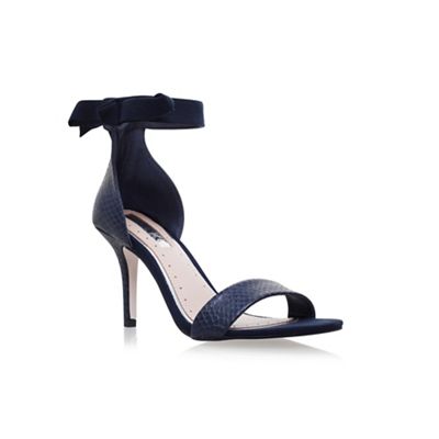 Blue 'Gabby' high heel sandals